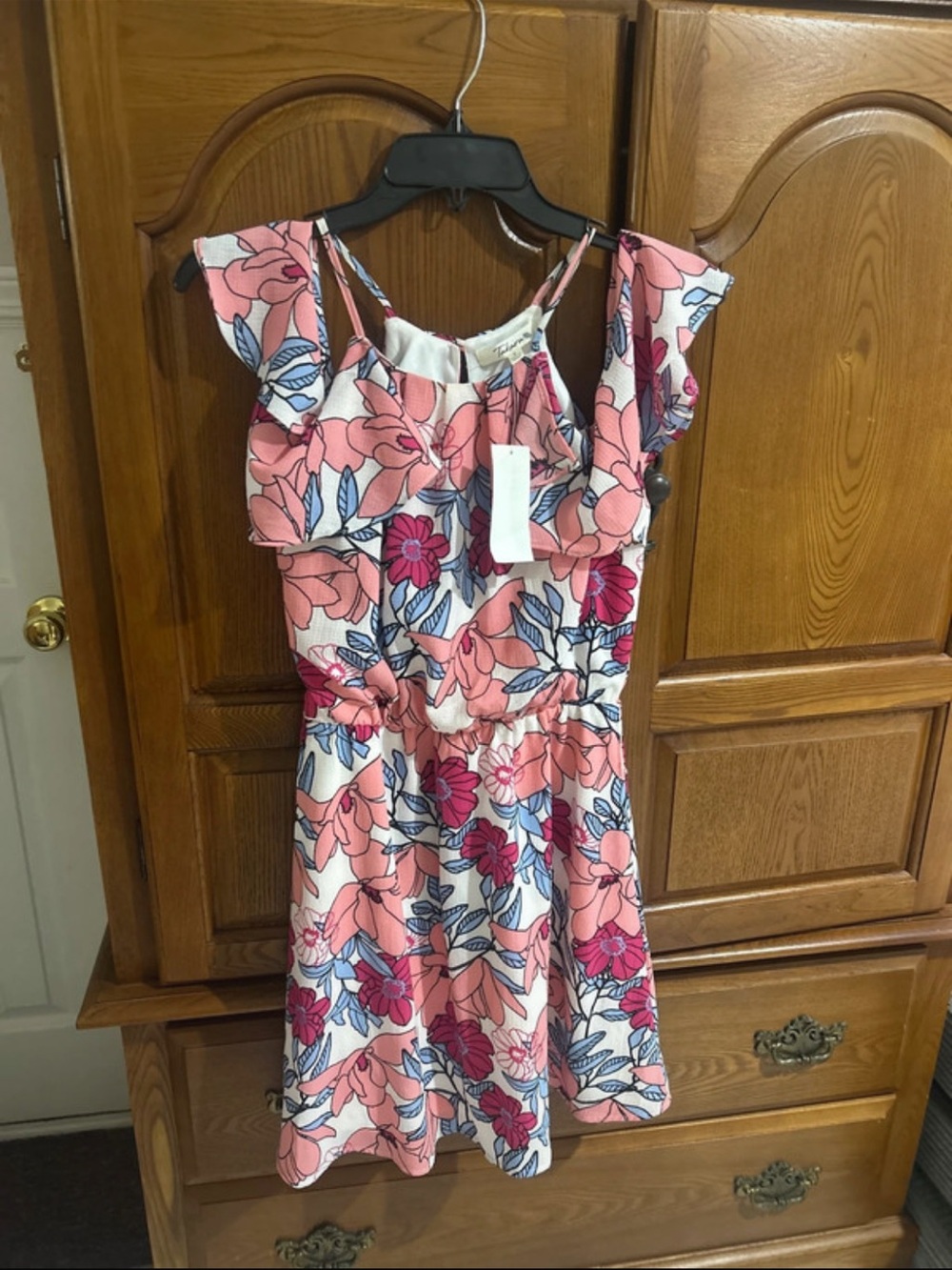 New floral brunch dress